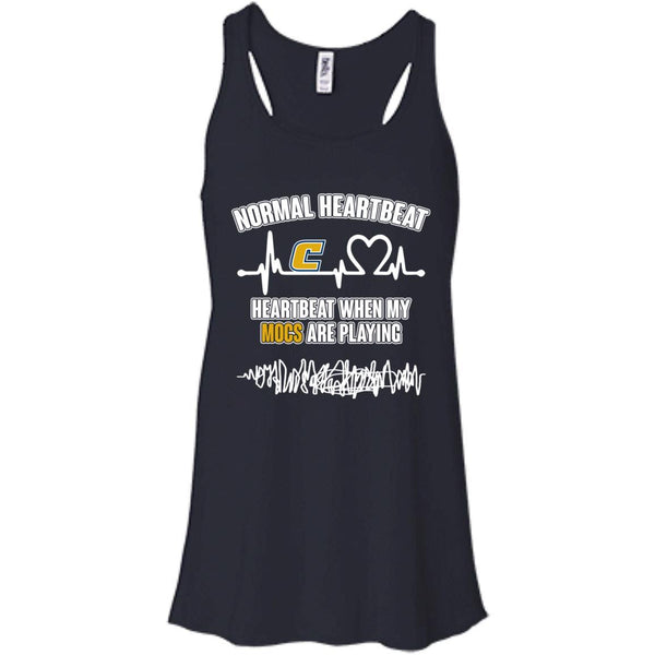 Chattanooga Mocs T shirts Heartbeat When My Mocs Playing Hoodies Sweatshirts