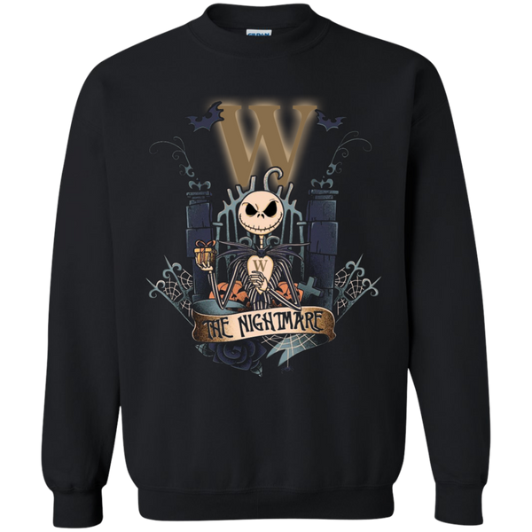 Halloween Wofford Terriers T shirts The Nightmare Hoodies Sweatshirts