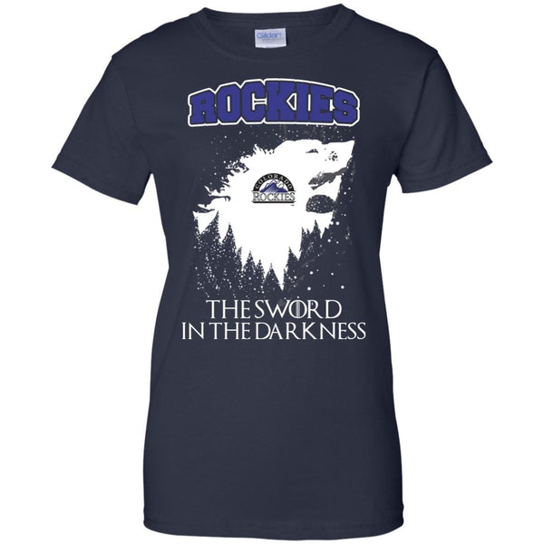 Colorado Rockies Game Of Thrones T shirts The Sword In The Darkness Hoodies Sweatshirts