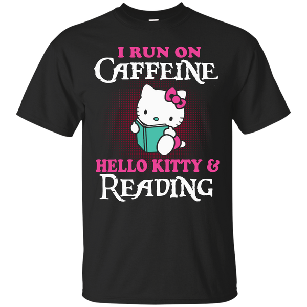 Hello Kitty T shirts I Run On Caffeine Hoodies Sweatshirts