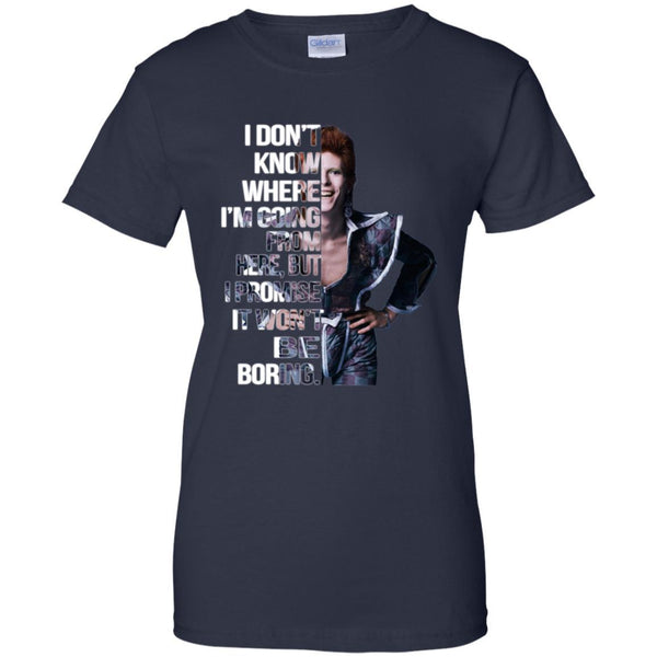 David Bowie T shirts Don't Know Where I Am Going From Here But Hoodies Sweatshirts