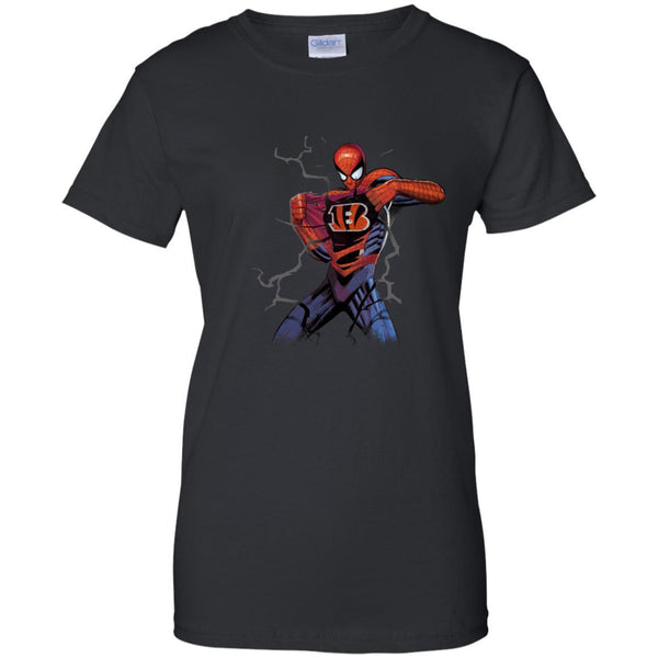 Cincinnati Bengals T shirts Spiderman Hoodies Sweatshirts