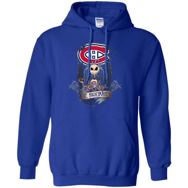 Halloween Montréal Canadiens T shirts The Nightmare Hoodies Sweatshirts