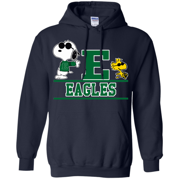Eastern Michigan Eagles T shirts Snoopy Hoodies Sweatshirts