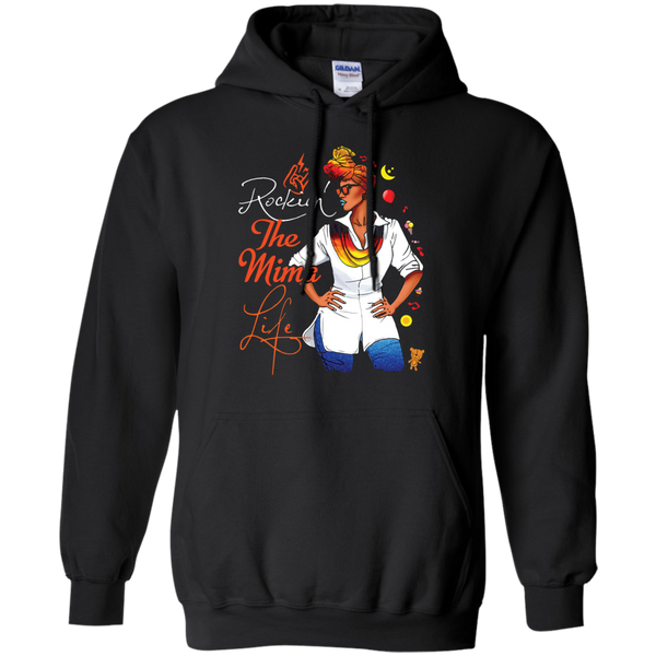 Grandma Gift T shirts Rockin The Mima Life Hoodies Sweatshirts