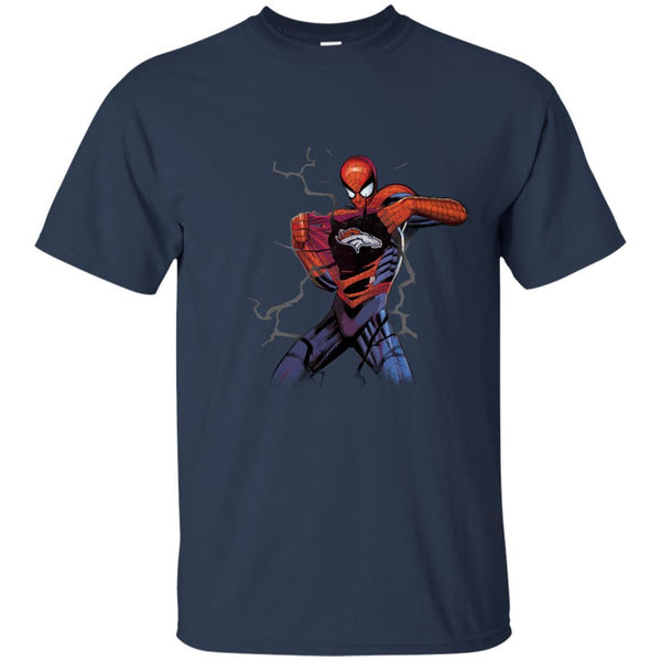 Denver Broncos T shirts Spiderman Hoodies Sweatshirts