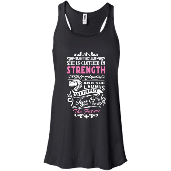 Christian Jesus T shirts She Is Clothed In Strength Hoodies Sweatshirts