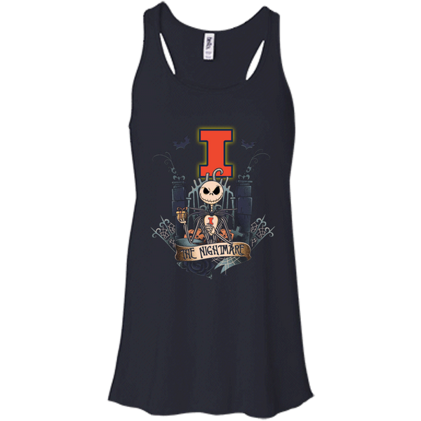 Halloween Illinois Fighting Illini T shirts The Nightmare Hoodies Sweatshirts