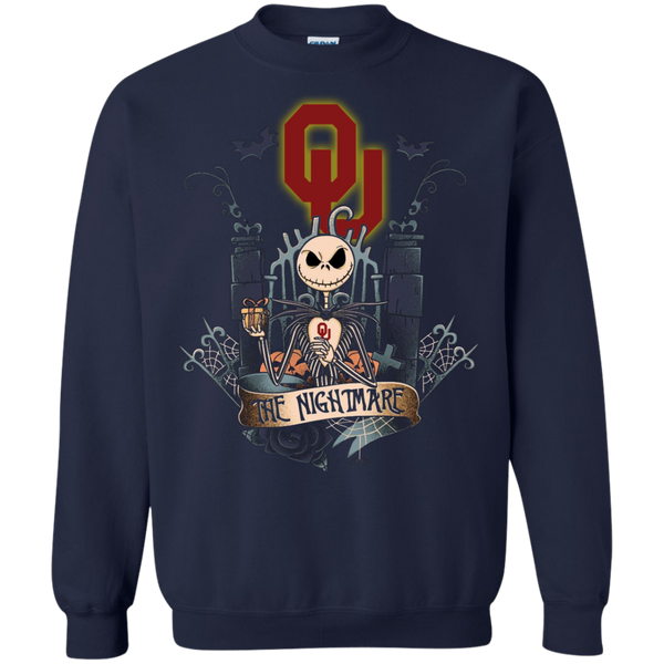 Halloween Oklahoma Sooners T shirts The Nightmare Hoodies Sweatshirts
