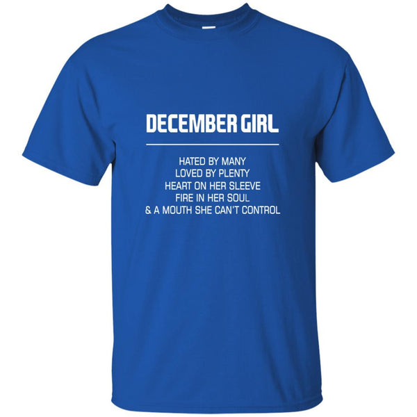 Decemberl Girl T shirts Hated By Many Loved By Plenty Hoodies Sweatshirts