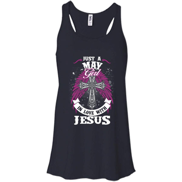 Christian Jesus T shirts Just A May Girl In Love With Jesus Hoodies Sweatshirts