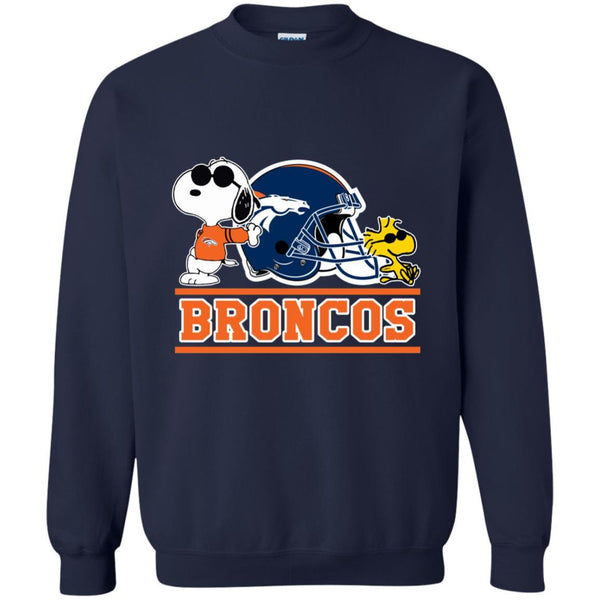 Denver Broncos T shirts Snoopy Hoodies Sweatshirts