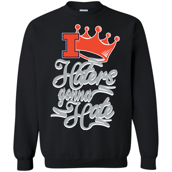 Illinois Fighting Illini T shirts Haters Gonna Hate Hoodies Sweatshirts