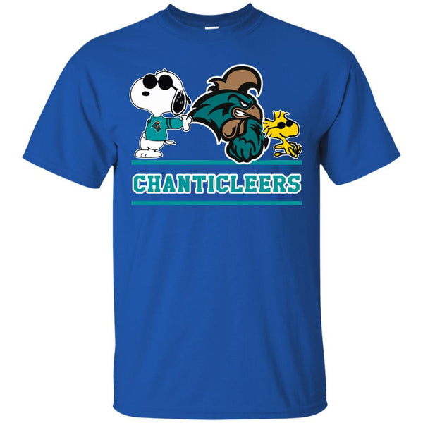 Coastal Carolina Chanticleers T shirts Snoopy Hoodies Sweatshirts