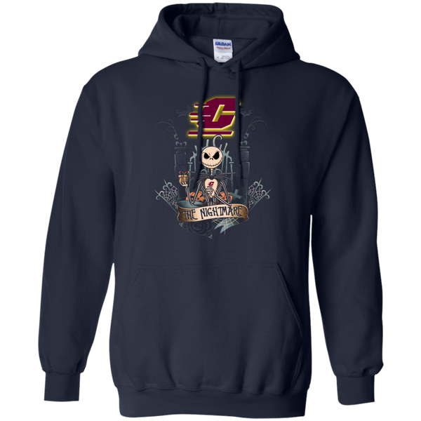 Halloween Central Michigan Chippewas T shirts The Nightmare Hoodies Sweatshirts