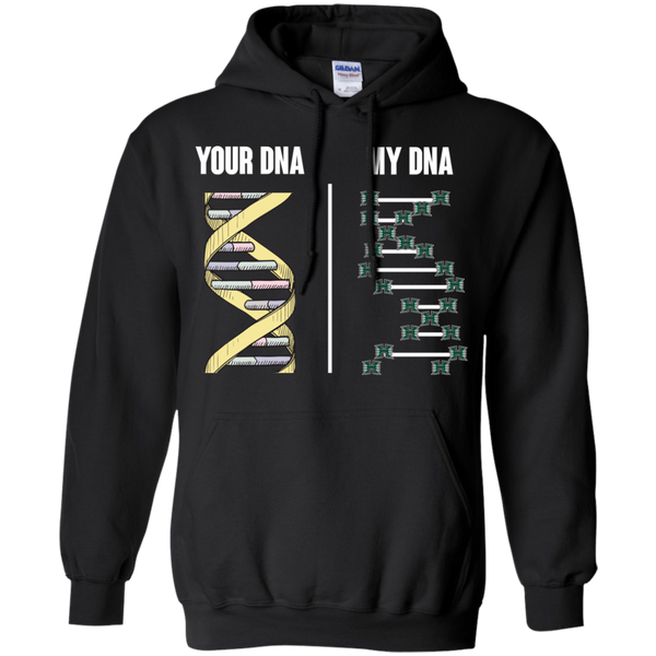 Hawaii Rainbow Warriors T shirts Your DNA My DNA Hoodies Sweatshirts