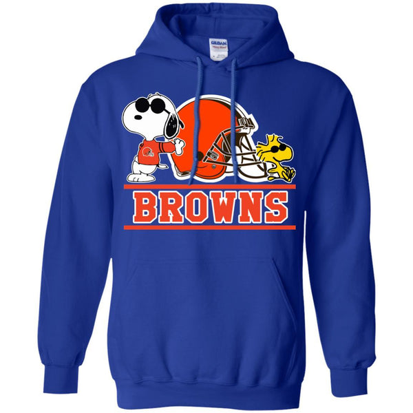 Cleveland Browns T shirts Snoopy Hoodies Sweatshirts