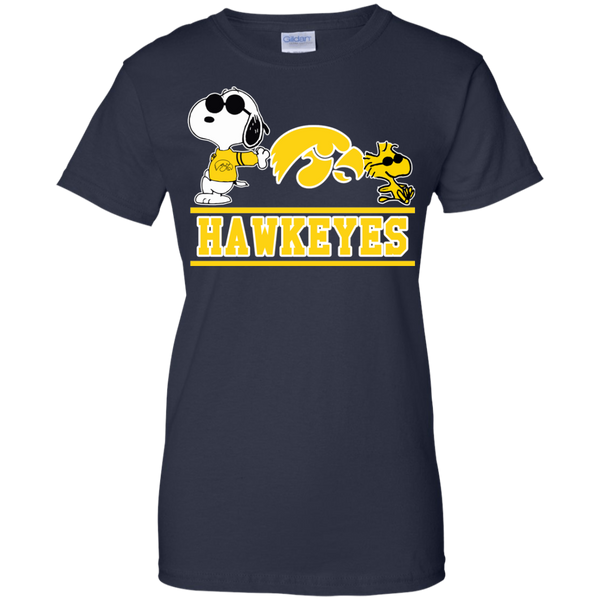Iowa Hawkeyes T shirts Snoopy Hoodies Sweatshirts