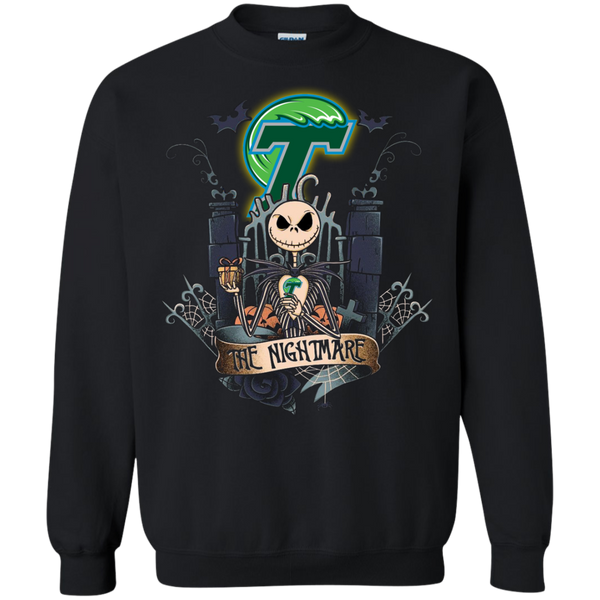 Halloween Tulane Green Wave T shirts The Nightmare Hoodies Sweatshirts