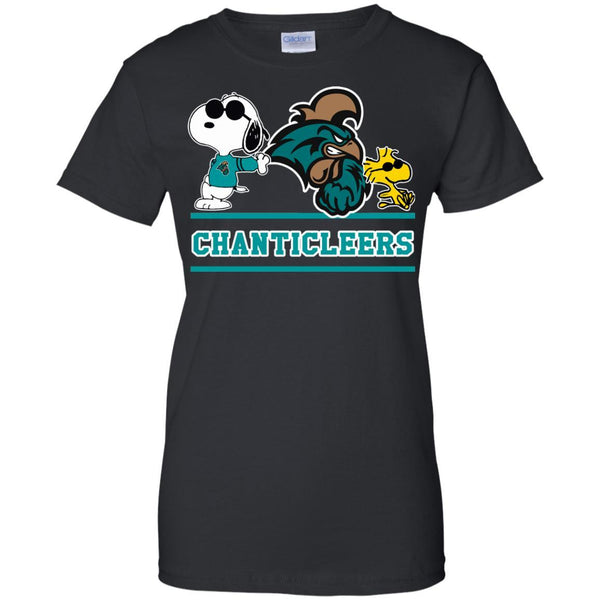 Coastal Carolina Chanticleers T shirts Snoopy Hoodies Sweatshirts