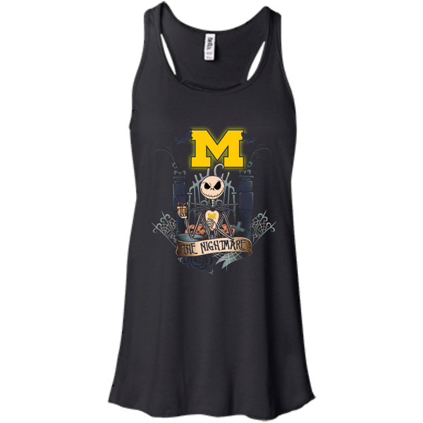 Halloween Michigan Wolverines T shirts The Nightmare Hoodies Sweatshirts