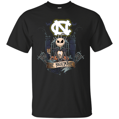 Halloween North Carolina Tar Heels T shirts The Nightmare Hoodies Sweatshirts