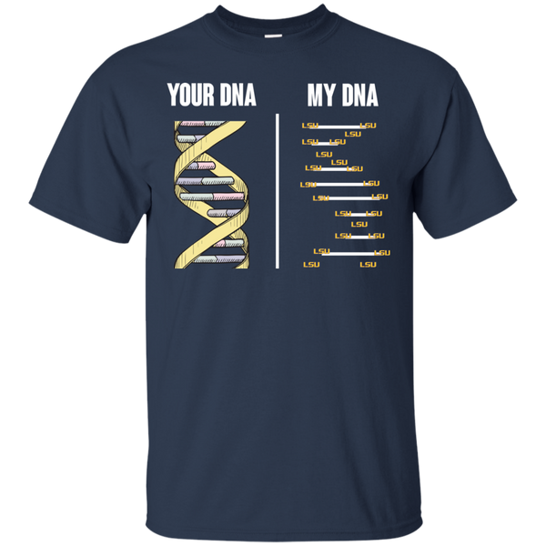 LSU Athletics T shirts Your DNA My DNA Hoodies Sweatshirts