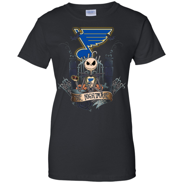 Halloween St. Louis Blues T shirts The Nightmare Hoodies Sweatshirts