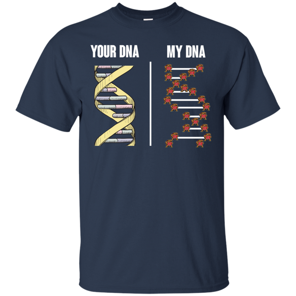 Maryland Terrapins T shirts Your DNA My DNA Hoodies Sweatshirts