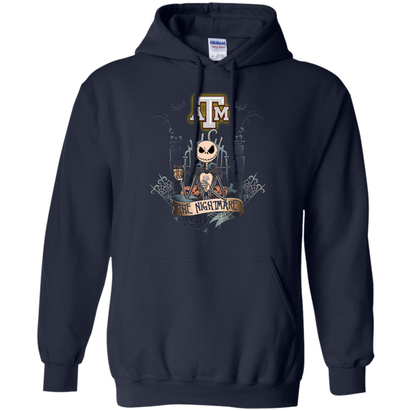 Halloween Texas A&M Aggies T shirts The Nightmare Hoodies Sweatshirts