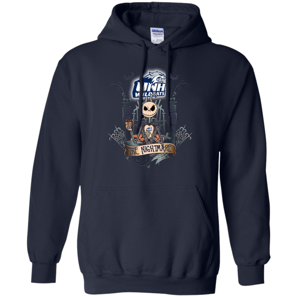 Halloween New Hampshire Wildcats T shirts The Nightmare Hoodies Sweatshirts