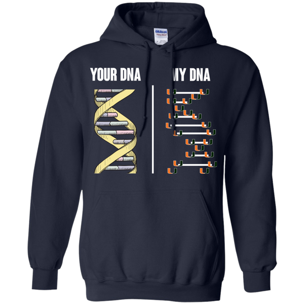 Miami Hurricanes T shirts Your DNA My DNA Hoodies Sweatshirts