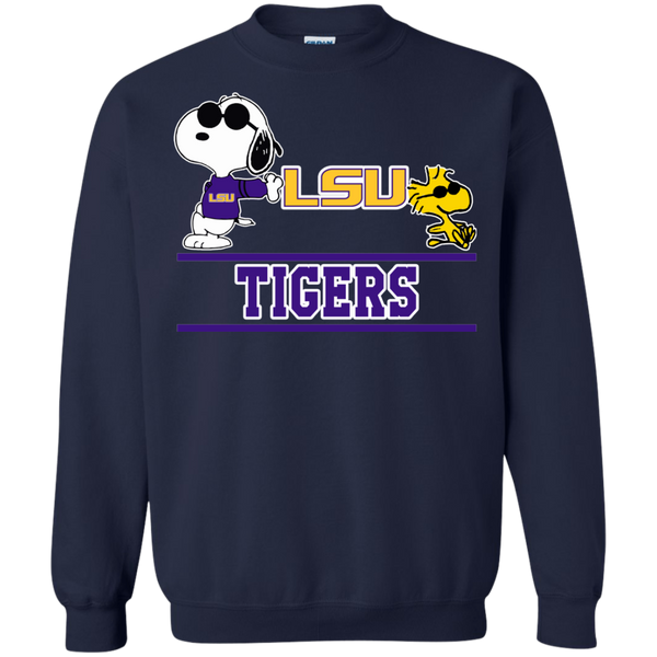 Lsu Tigers T shirts Snoopy Hoodies Sweatshirts
