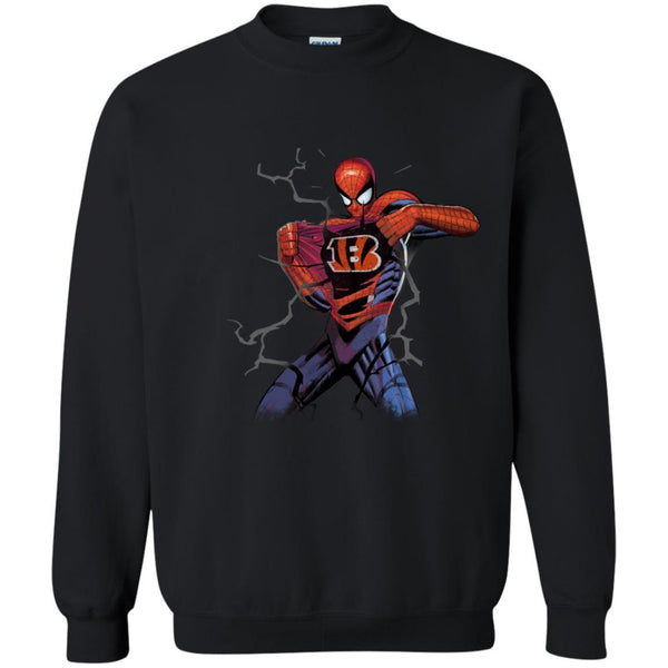 Cincinnati Bengals T shirts Spiderman Hoodies Sweatshirts