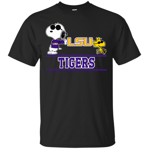 Lsu Tigers T shirts Snoopy Hoodies Sweatshirts