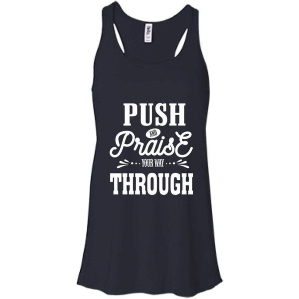 Christian Jesus T shirts Push And Praise Your Way Through Hoodies Sweatshirts