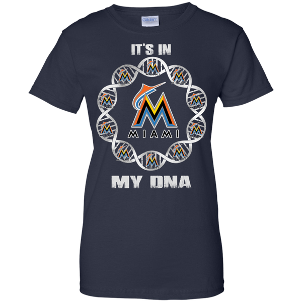 Miami Marlins T shirts It's In My DNA Hoodies Sweatshirts