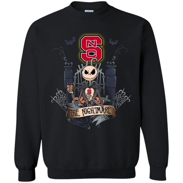 Halloween North Carolina State Wolfpack T shirts The Nightmare Hoodies Sweatshirts