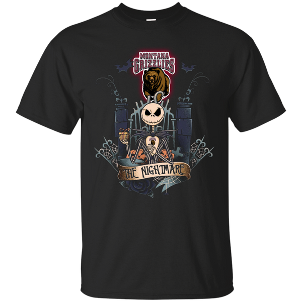 Halloween Montana Grizzlies T shirts The Nightmare Hoodies Sweatshirts