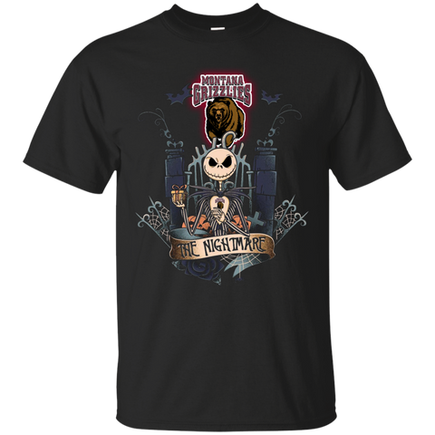 Halloween Montana Grizzlies T shirts The Nightmare Hoodies Sweatshirts