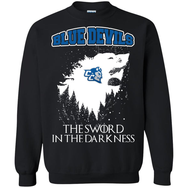 Central Connecticut Blue Devils Game Of Thrones T shirts The Sword In The Darkness Hoodies Sweatshirts