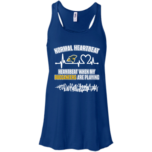 Etsu Buccaneers T shirts Heartbeat When My Buccaneers Playing Hoodies Sweatshirts