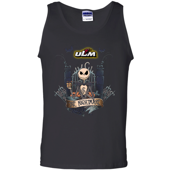 Halloween Louisiana-Monroe Warhawks T shirts The Nightmare Hoodies Sweatshirts