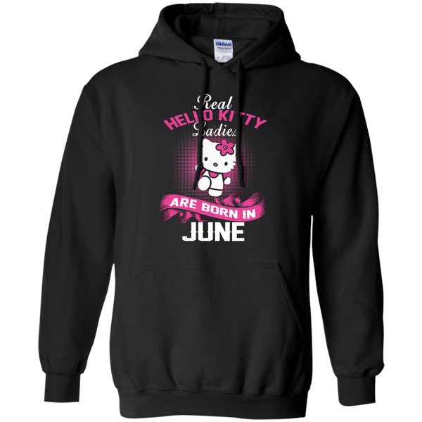Hello Kitty T shirts Real Hello Kitty Ladies Born In June Hoodies Sweatshirts