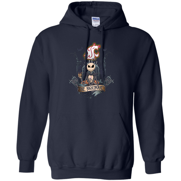 Halloween Washington State Cougars T shirts The Nightmare Hoodies Sweatshirts