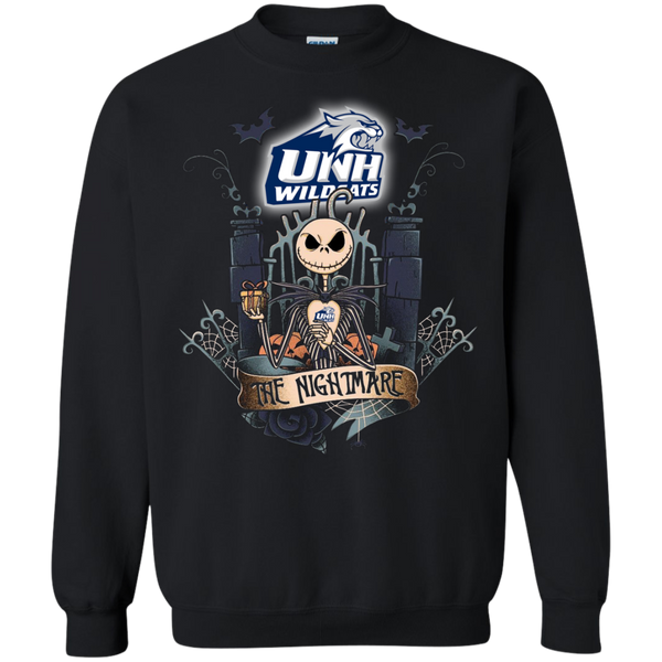 Halloween New Hampshire Wildcats T shirts The Nightmare Hoodies Sweatshirts