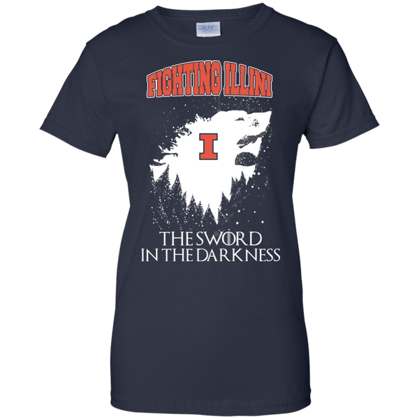 Illinois Fighting Illini Game Of Thrones T shirts The Sword In The Darkness Hoodies Sweatshirts