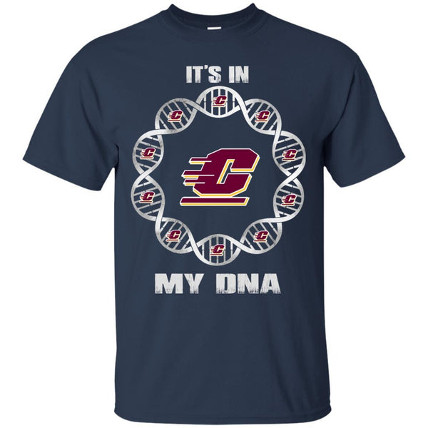 Central Michigan Chippewas T shirts It's In My DNA Hoodies Sweatshirts