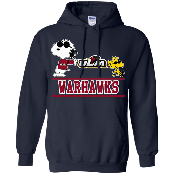 Louisiana Monroe Warhawks T shirts Snoopy Hoodies Sweatshirts