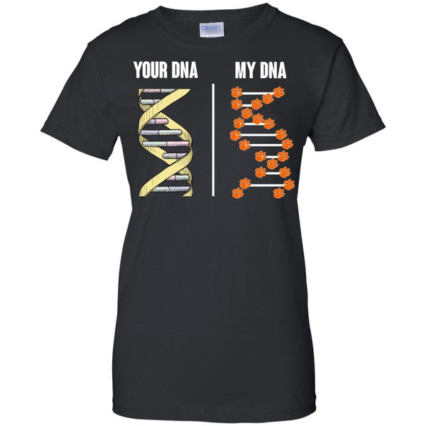 Clemson Tigers T shirts Your DNA My DNA Hoodies Sweatshirts